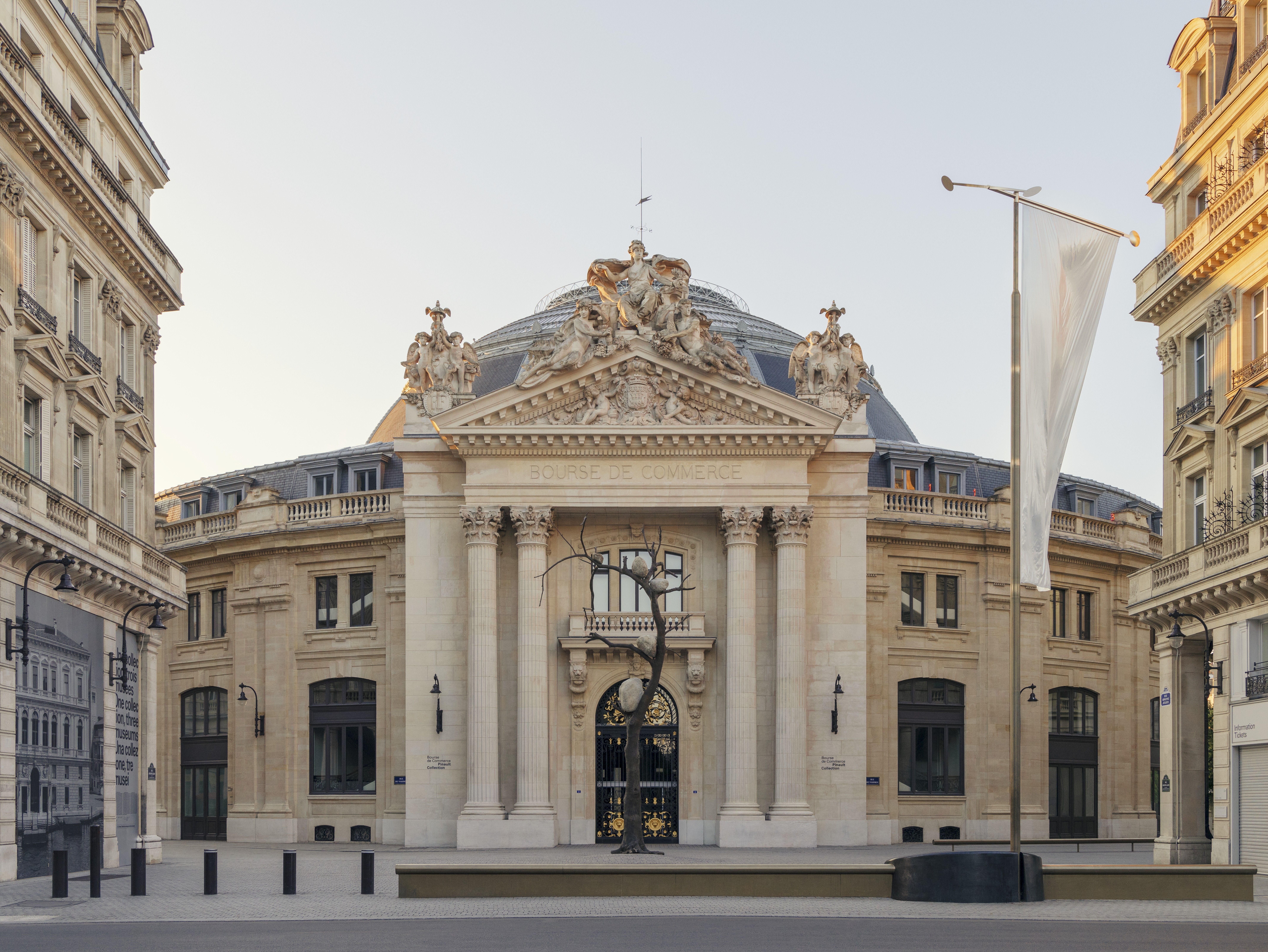 View of the Bourse de Commerce – Pinault Collection in Paris