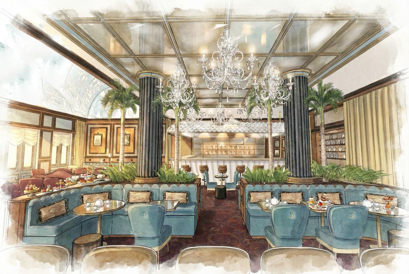 Café Lapérouseのインテリア