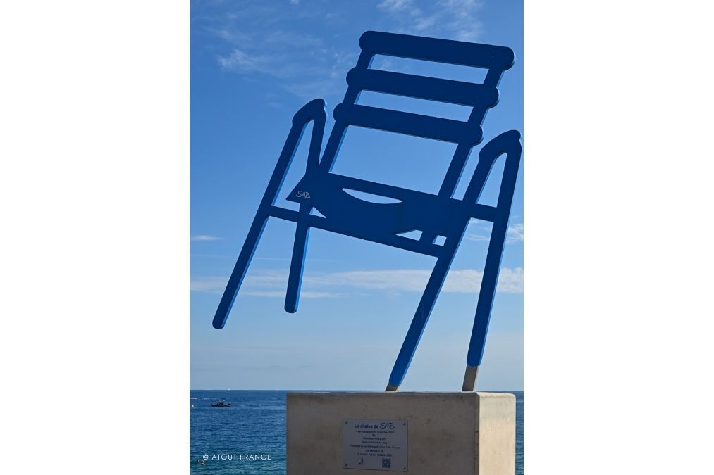 La Chaise bleu de Sab