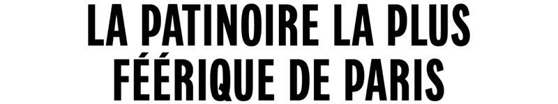 La patinoire la plus féérique de Paris