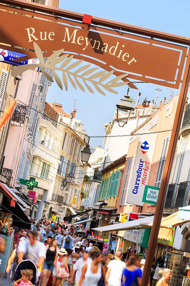 カンヌ Rue Meynadier