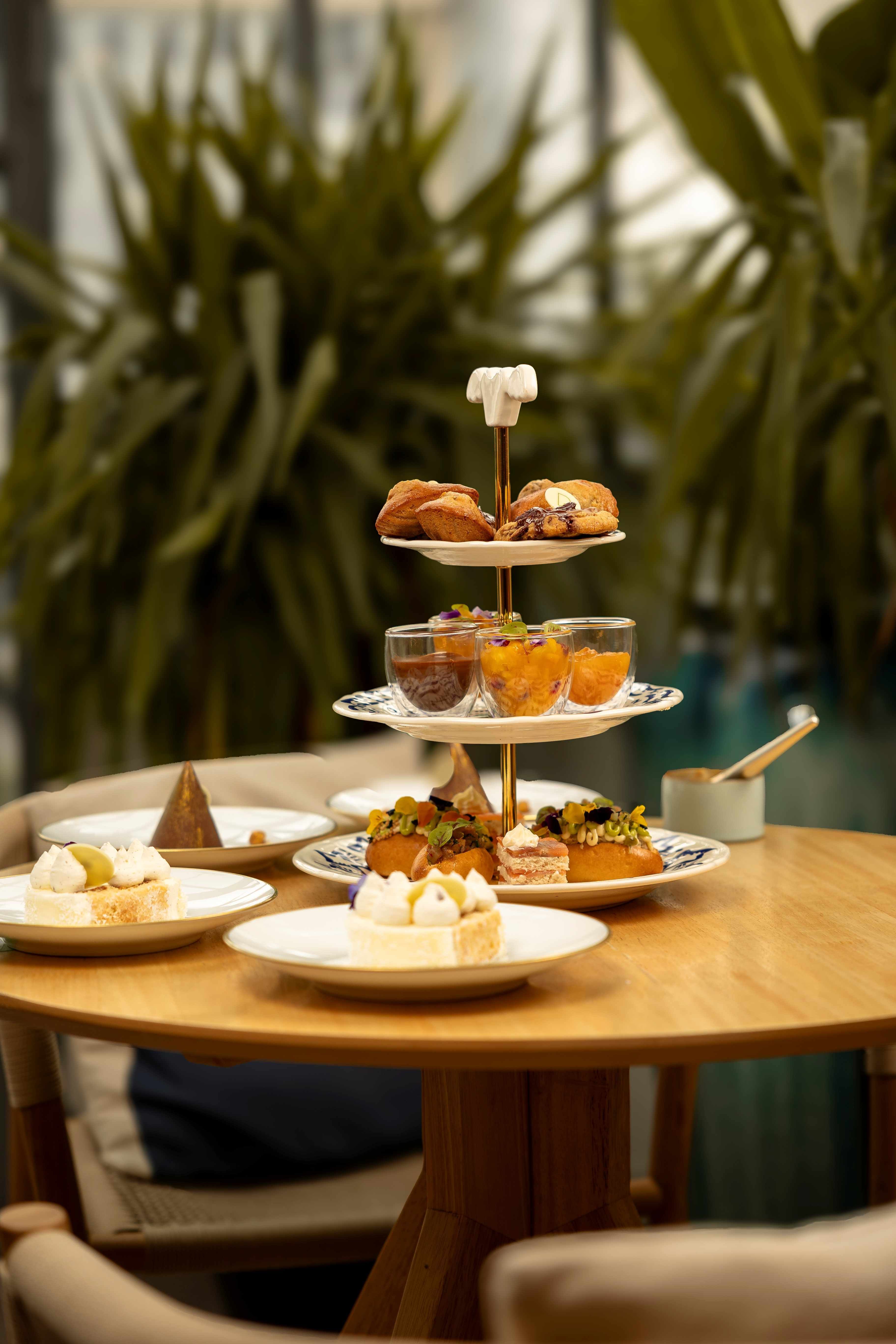 Tea time at Printemps Haussmann